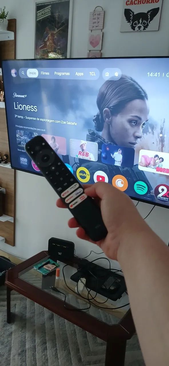 Tv Tcl 4k 55 polegadas - Foto 2