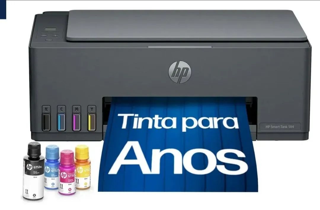 Vendo Impressora HP Smart Tank 584 - Foto 2