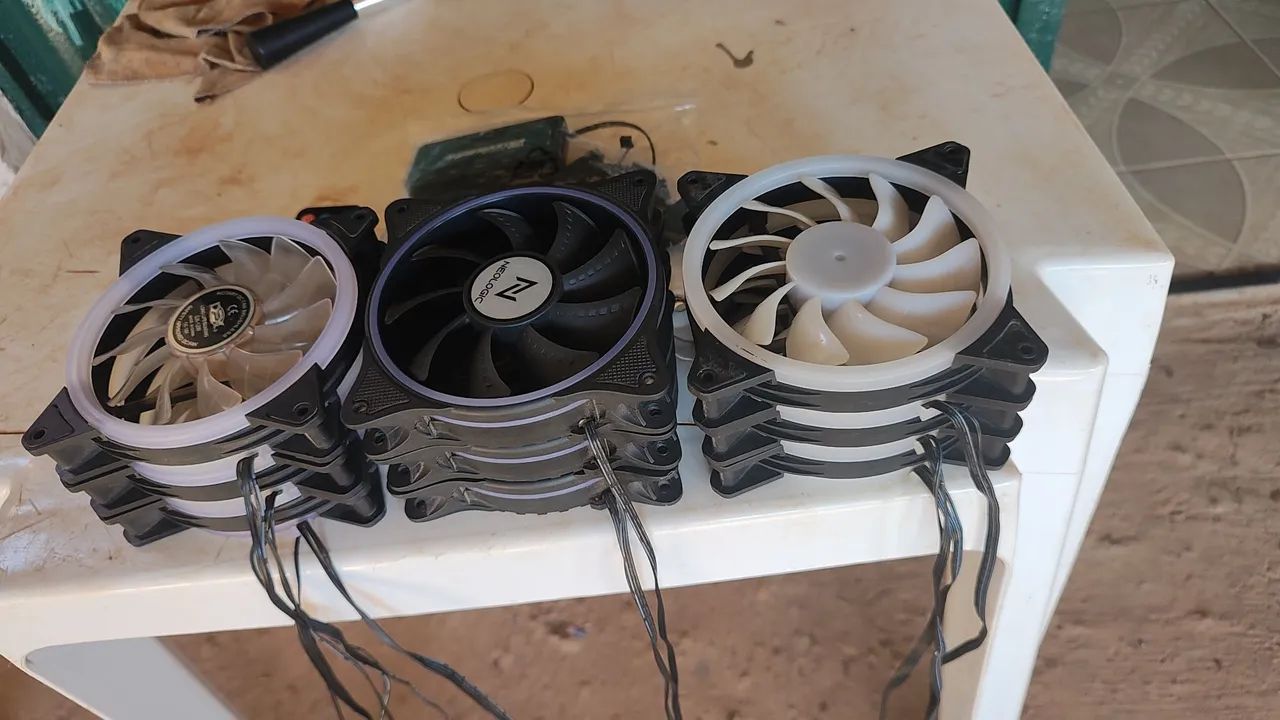 Kit de fans para Pc com controladora 