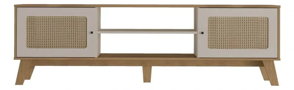 Rack Para Sala Bancada Charlotte Para Tv Até 75 Polegadas - Foto 4
