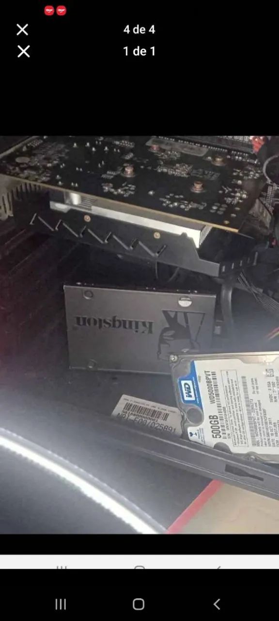 Sdd kingston 120gb