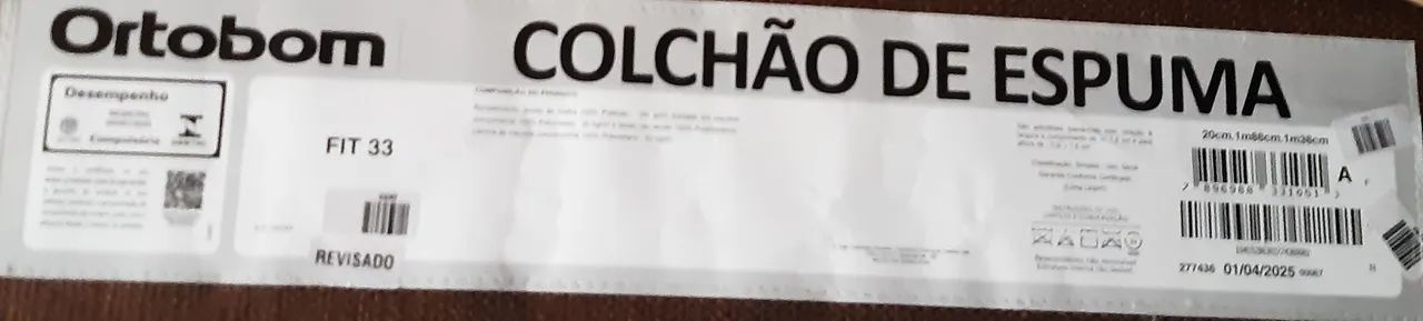 Vendo Colchão Ortobom Densidade D33  - Foto 4