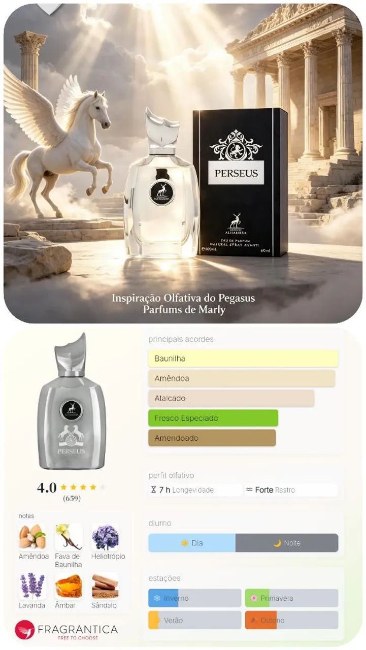 Perfume Árabe masculino Perseus 