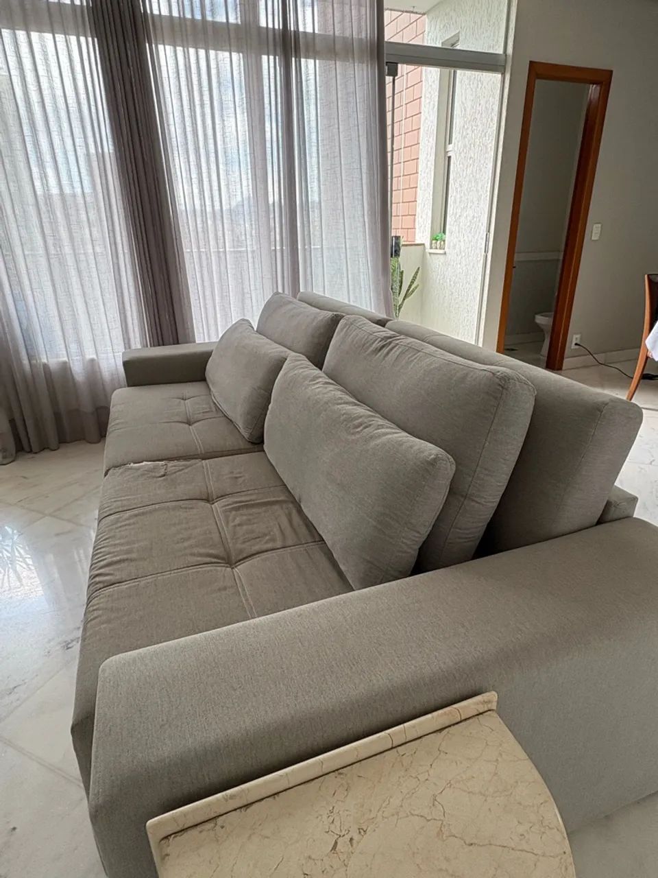 Sofá retrátil 2,5m  - Foto 2