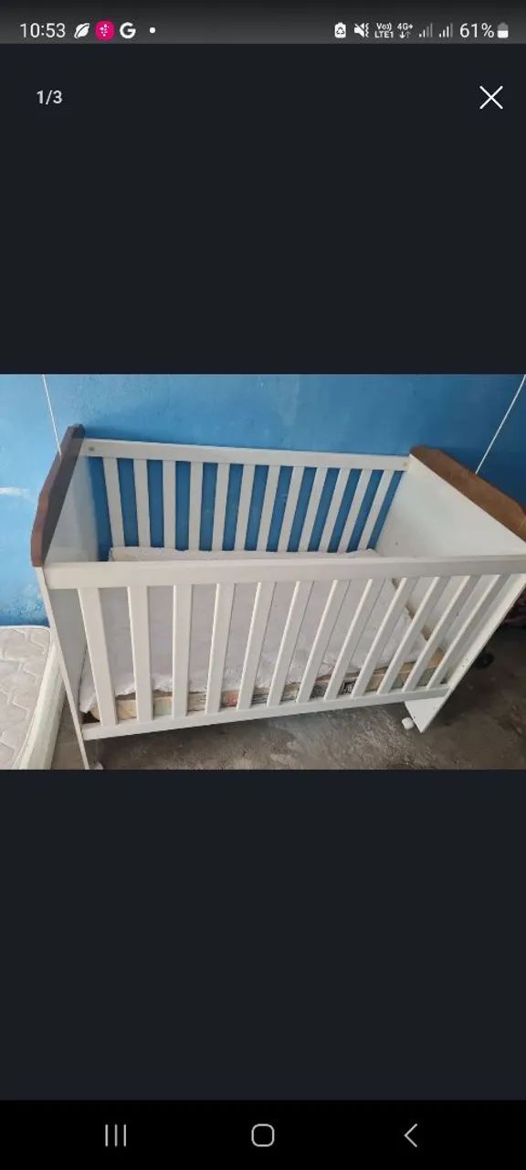  Vendo  berço usado - Foto 4