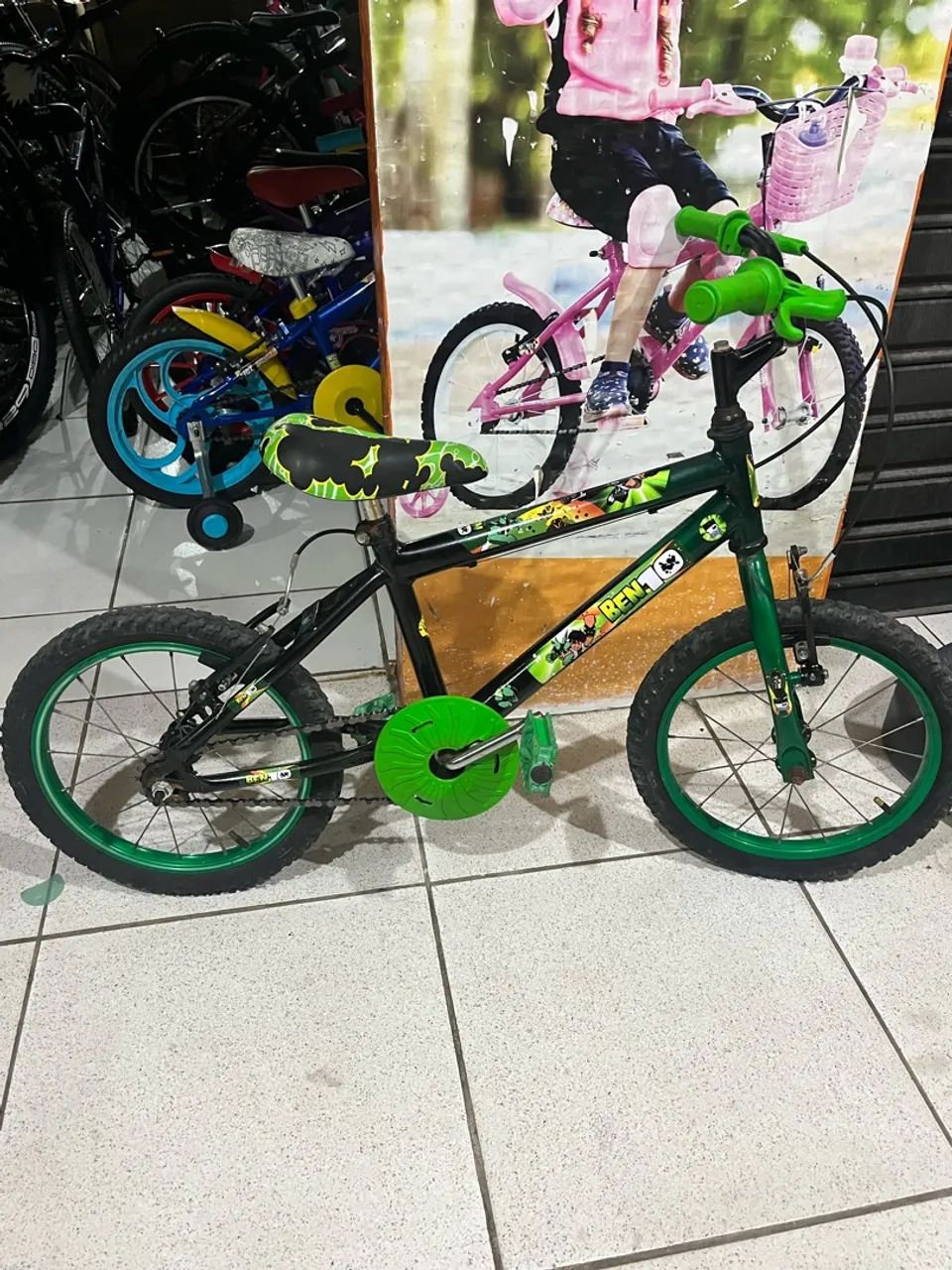 Bicicleta 16 masculina Usada Promoção  - Foto 5
