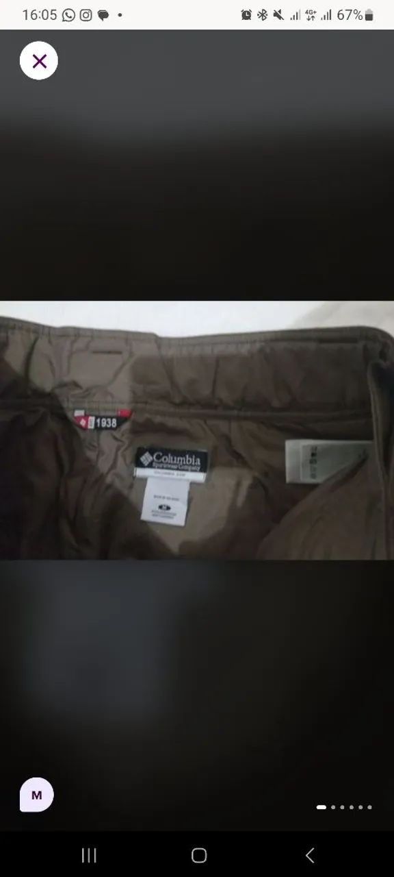 Conjunto casaco e calça Columbia para neve  - Foto 5