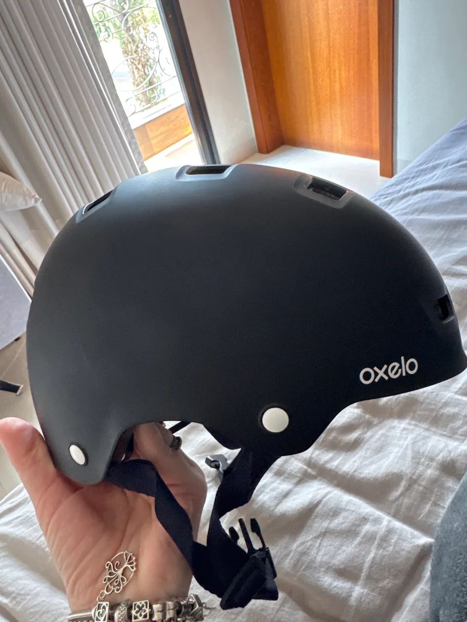 Capacete decatron oxelo 52 a 55 - Foto 3