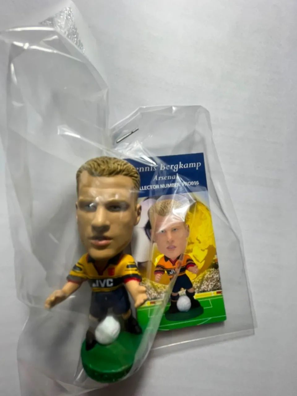 Prostars Corinthian mini craque do holandês Bergkamp com uniforme