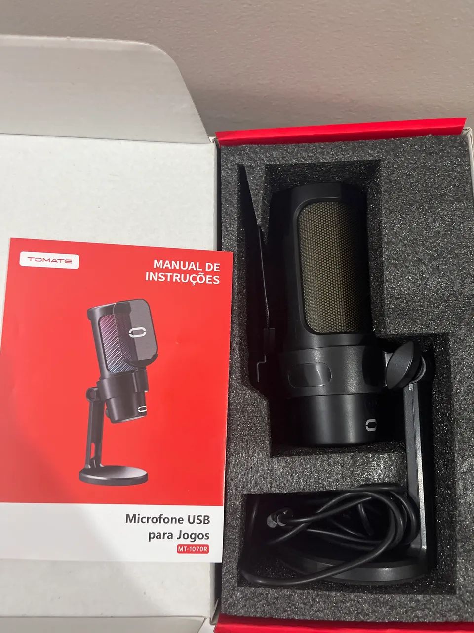 Microfone USB para trabalho e jogos ? MT-1070R? - Foto 5