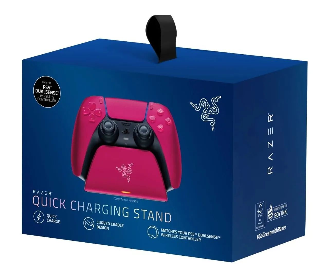 Razer Quick Charge Stand PS5 Vermelho