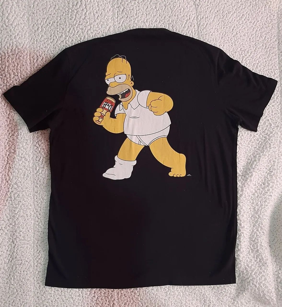 Camiseta com bolso Homer preta | Fox The Simpsons - Foto 2