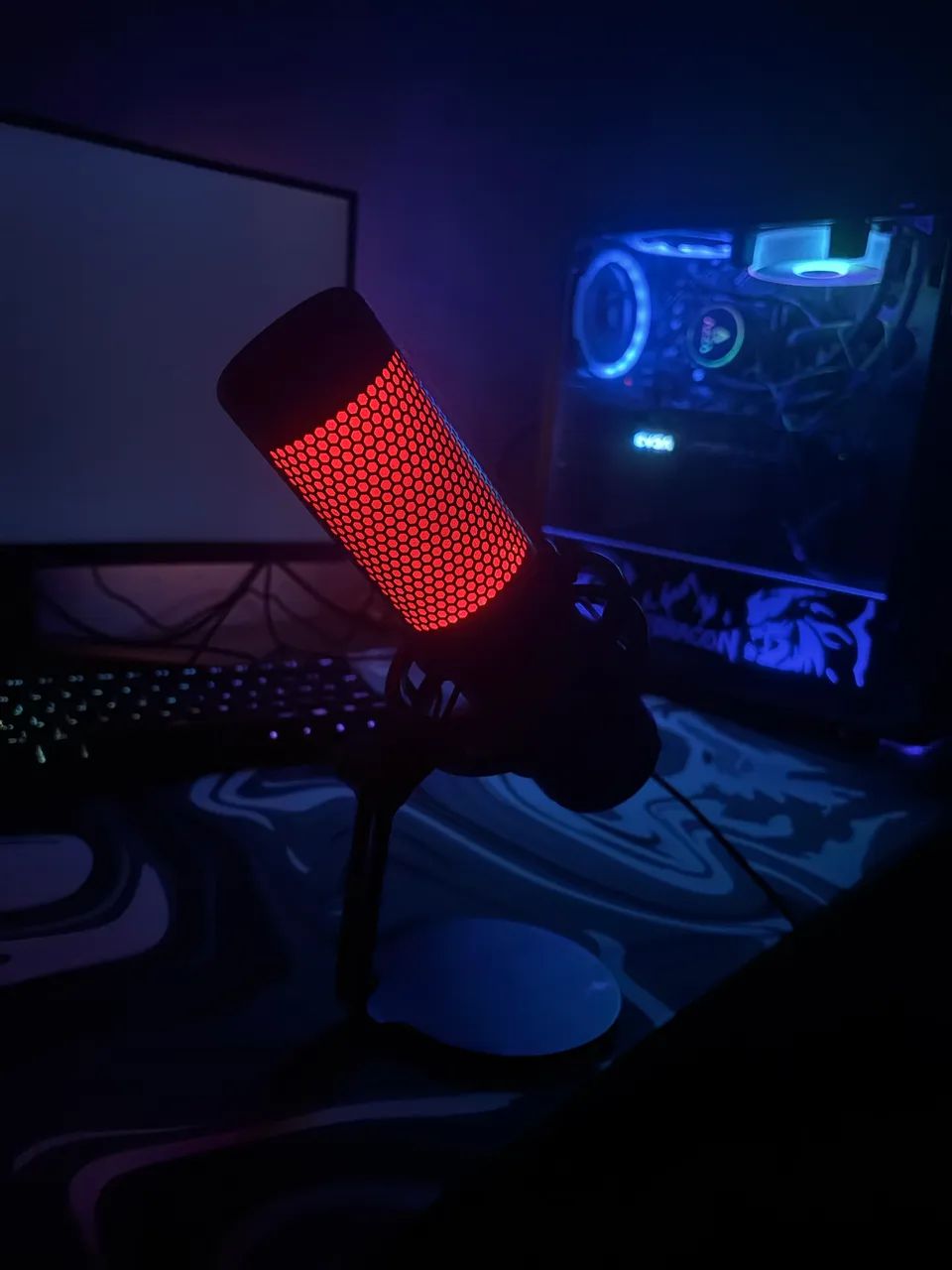MICROFONE GAMER HYPER X QUADCAST