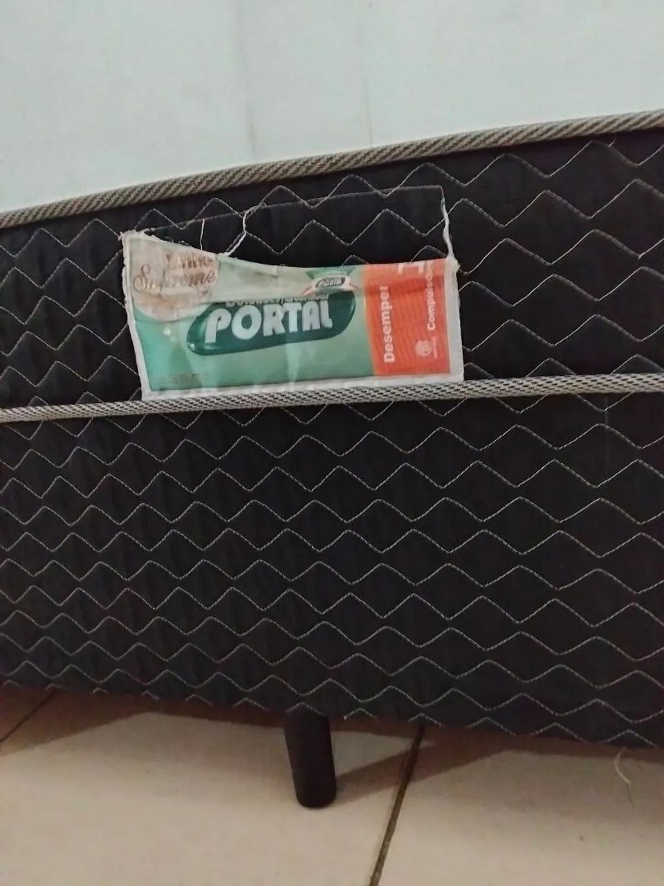 Cama casal box - usada  - Foto 2