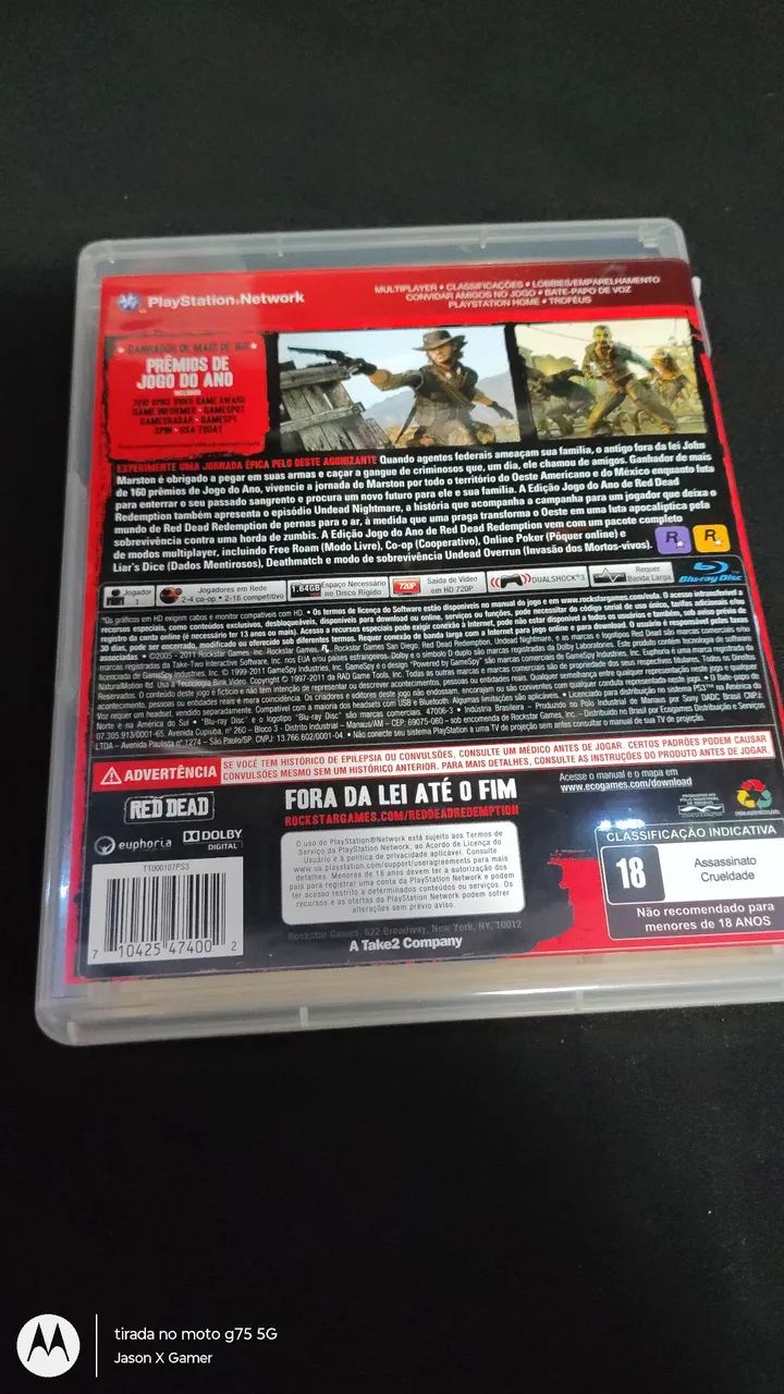 Jogo Red Dead Redemption PS3  - Foto 2