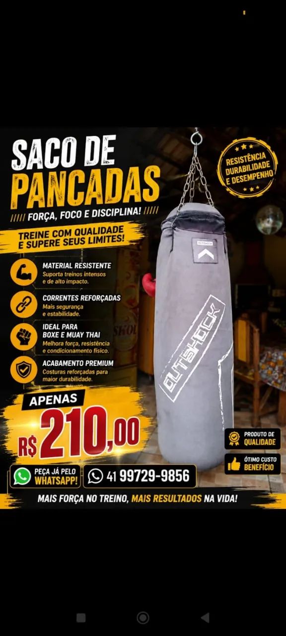 Saco de pancada treino - Foto 3