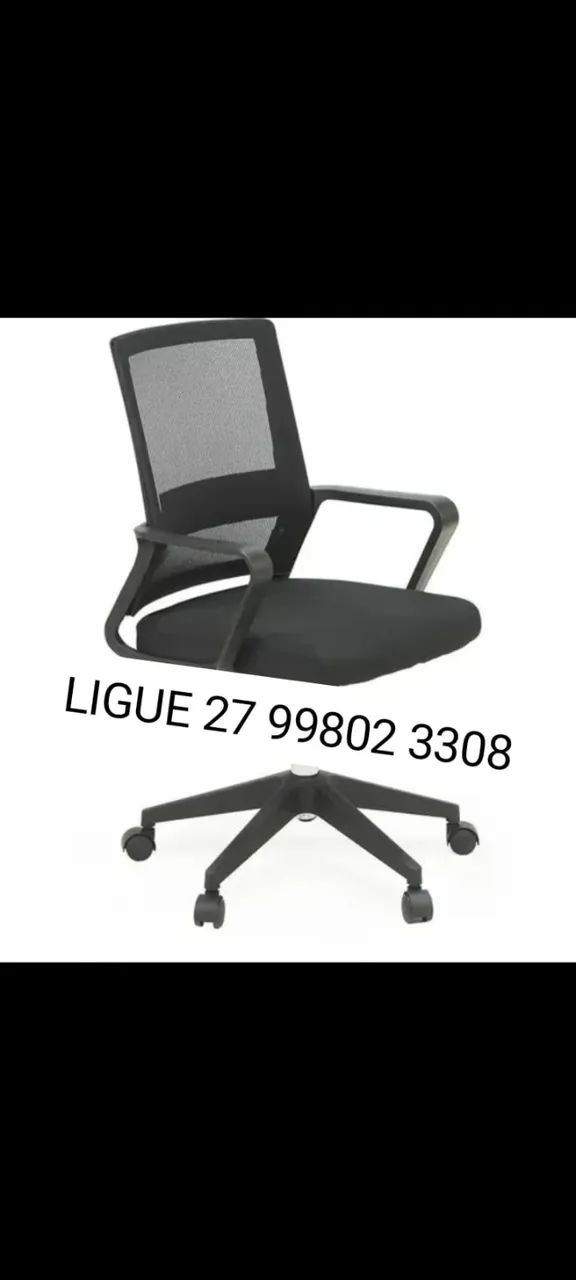***Cadeira escritório Unidade - 