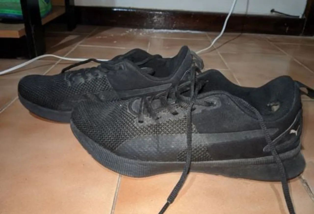 tênis puma flyer runner preto 38