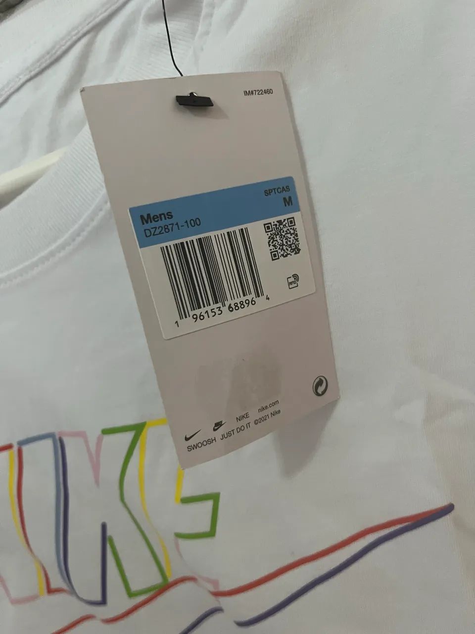 camiseta nike Branca M - Foto 3