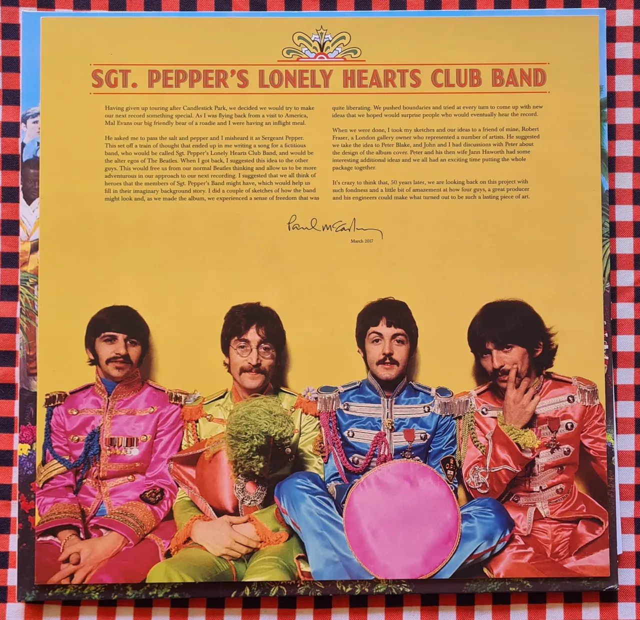 Lp Beatles SGT Peppers capa dupla 180g remaster - CDs, DVDs etc