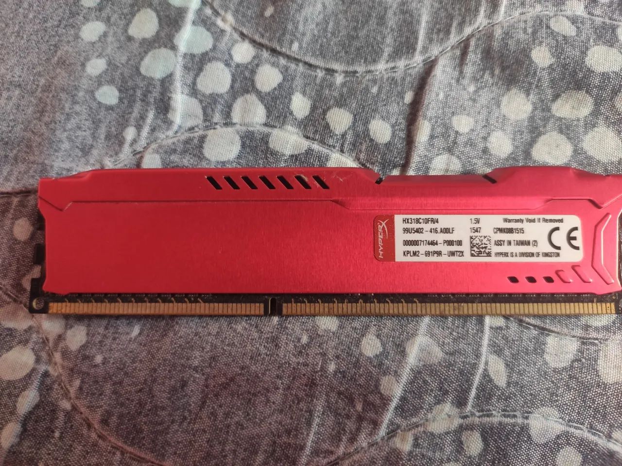 Memória ram ddr3 4gb hyper x fury - Foto 2