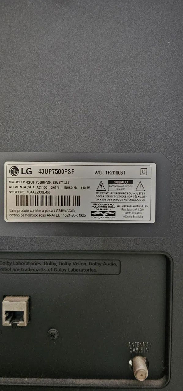 Tv LG 43