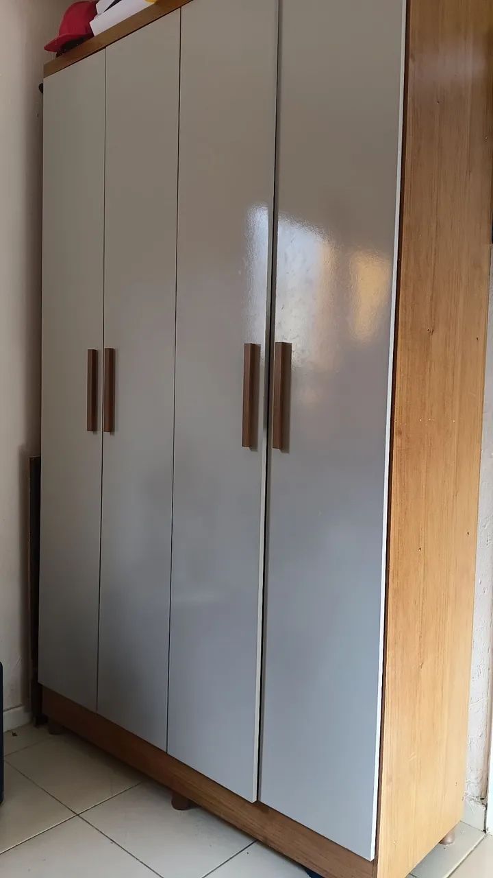 Guarda-roupas de solteiro, 4 portas. - Foto 4