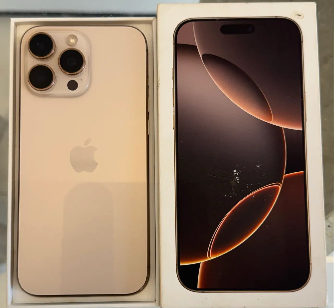 Iphone 16 pro max 256gb desert - Celulares e Smartphones