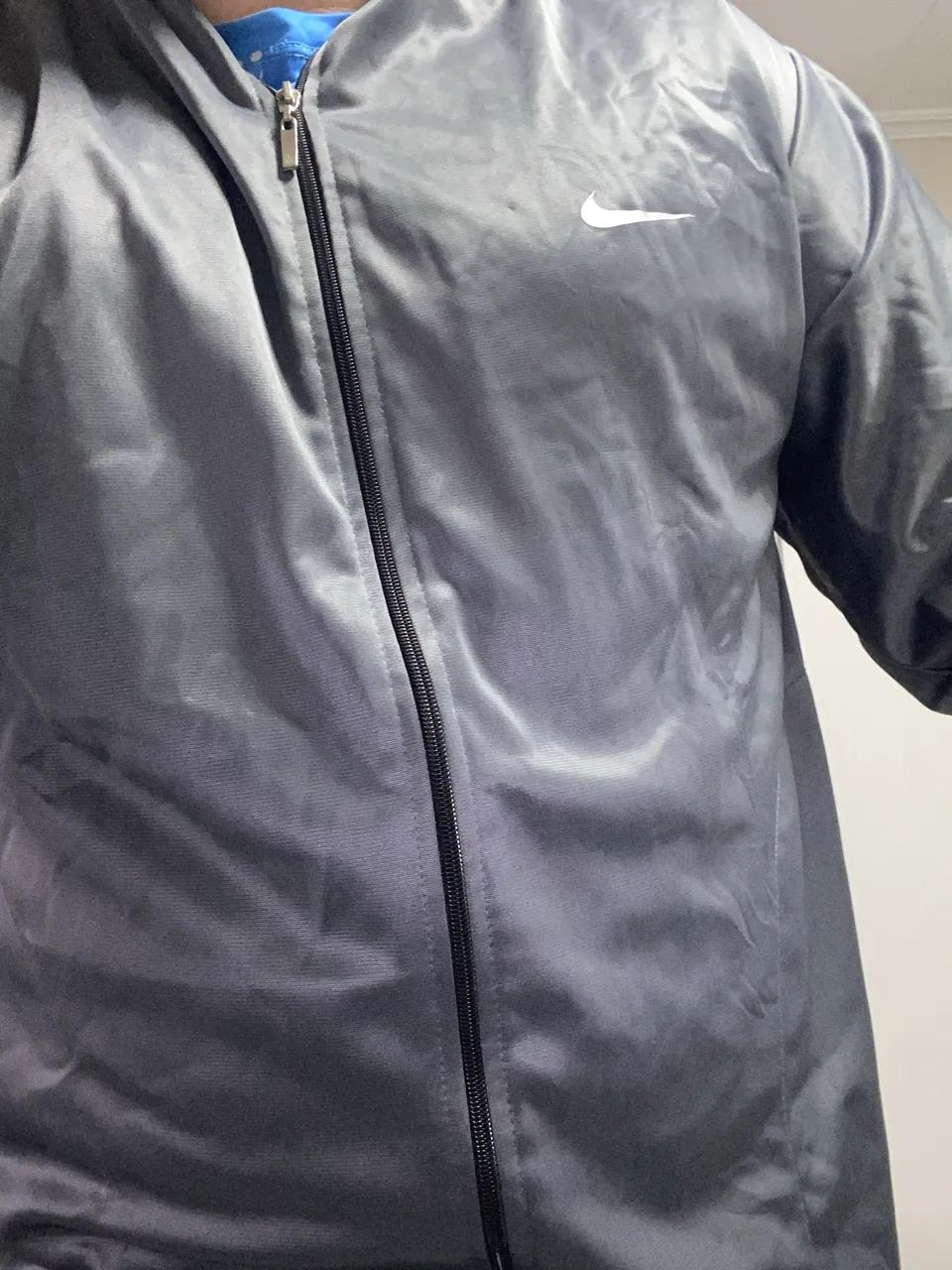 Jaqueta cinza da Nike  - Foto 5