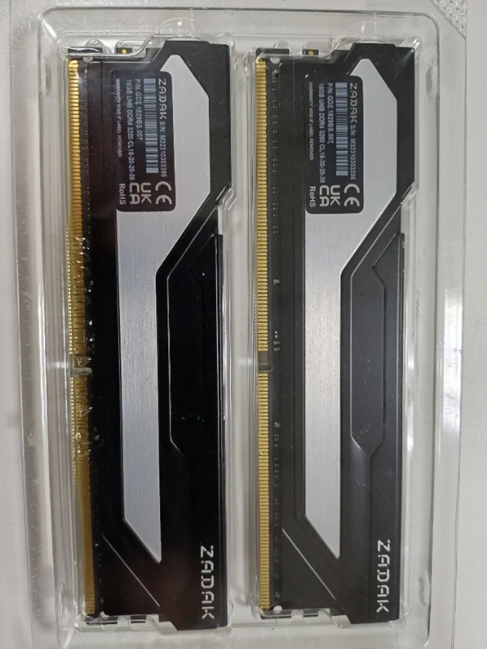 KIT memória ZADAK TWIST 32GB (2 X 16GB) DDR4 3200 - Memória RAM