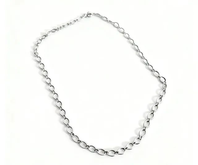 Colar Longo Elo Oval - Luxo e Modernidade