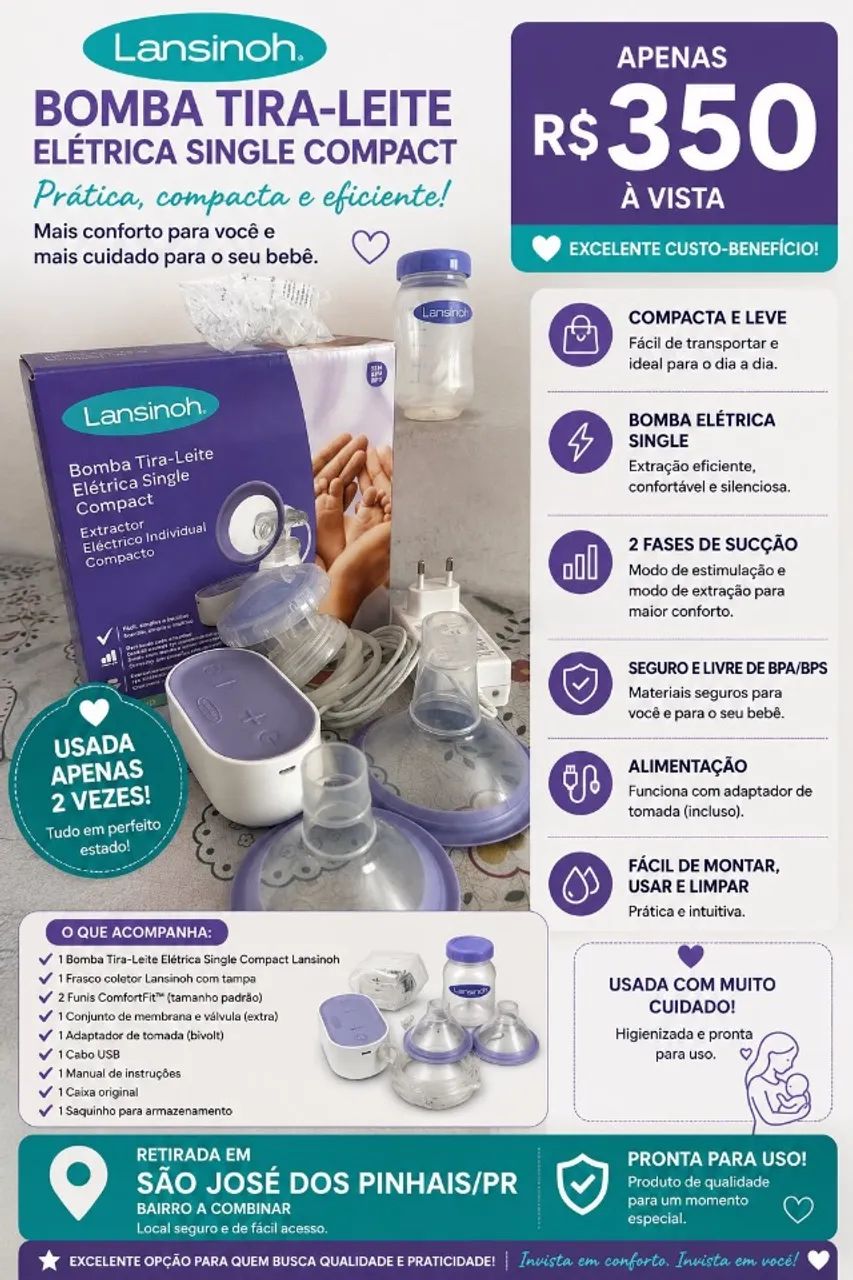 Bomba Tira Leite 