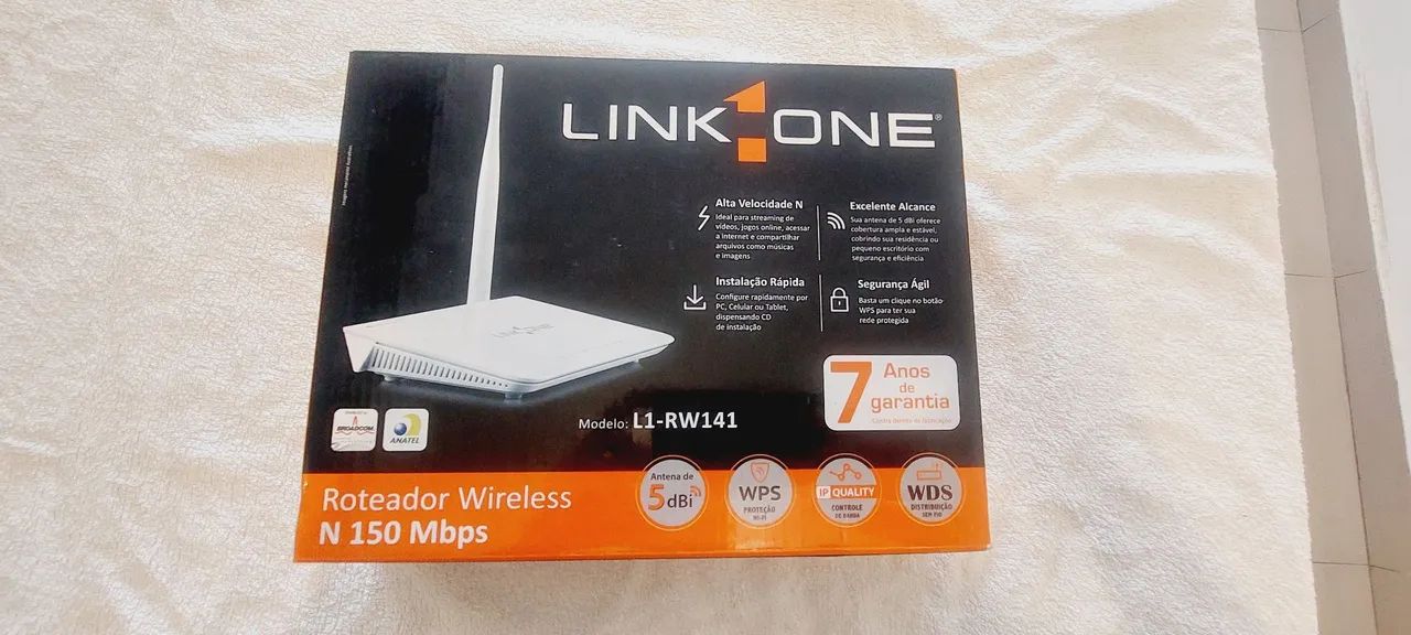 Roteador 150 Mbps Link One