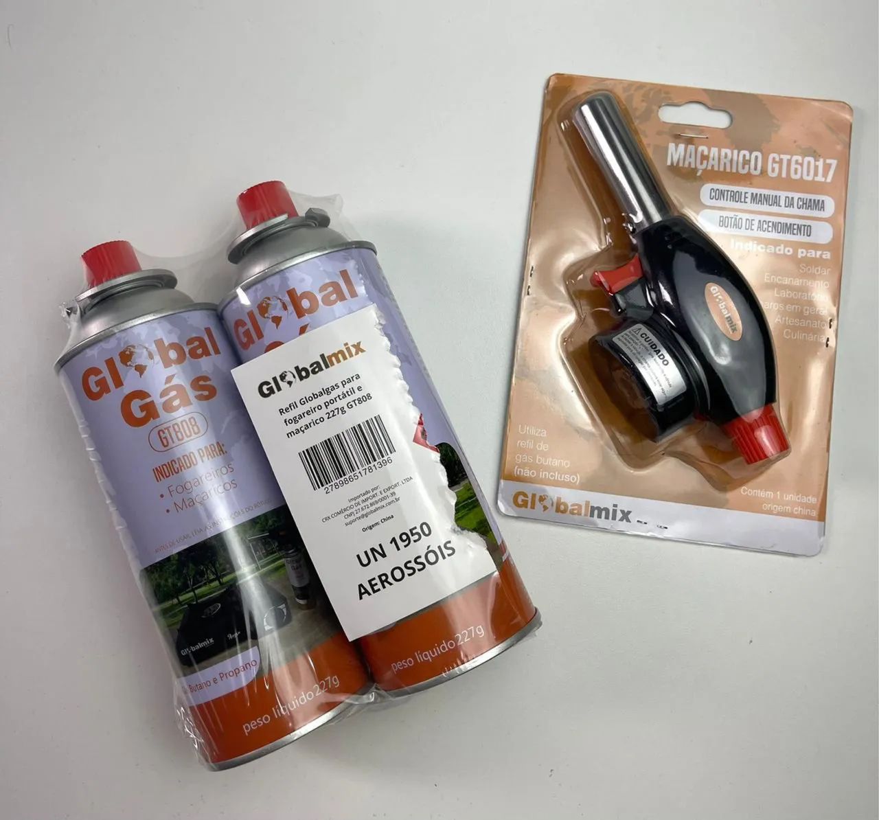 Kit maçarico com refil Lacrados  - Foto 4