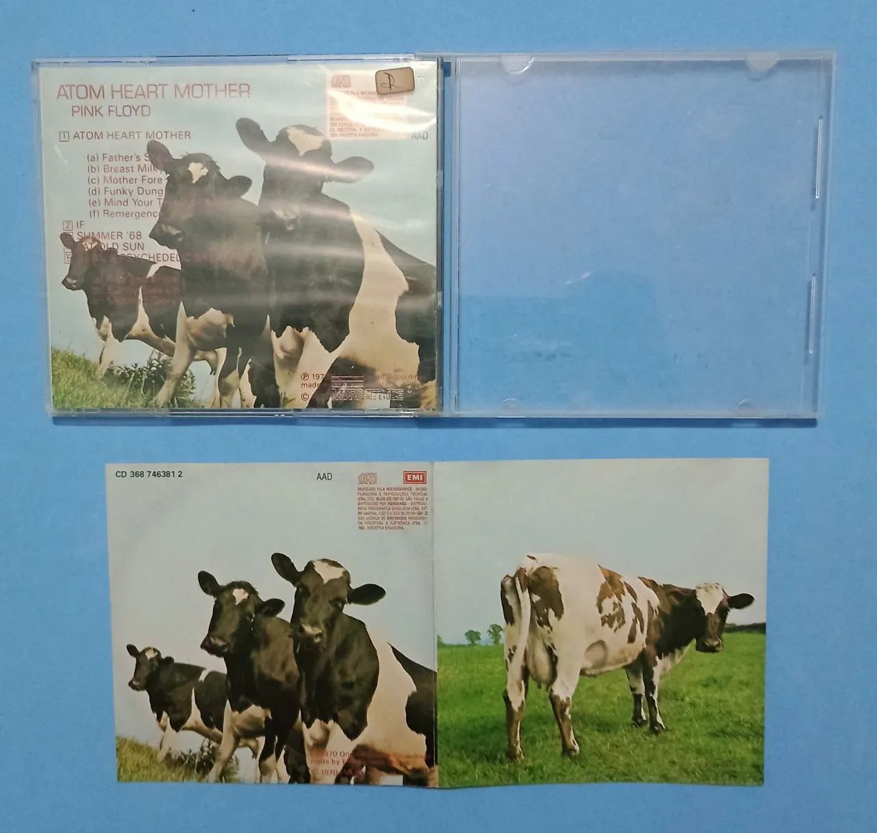CD Pink Floyd - Atom Heart Mother ( apenas a capa e encartes )  - Foto 3