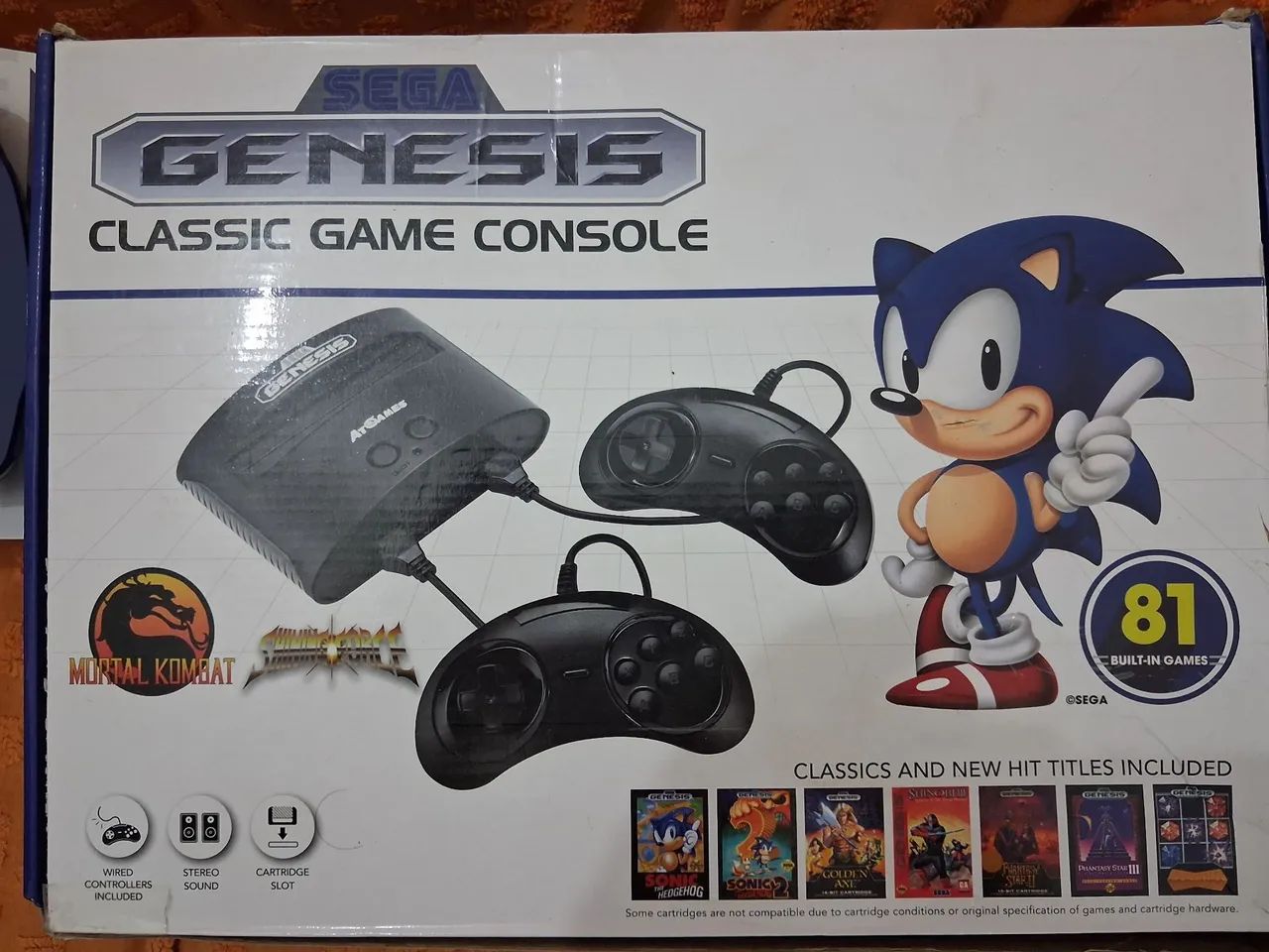 Console megadrive AT games