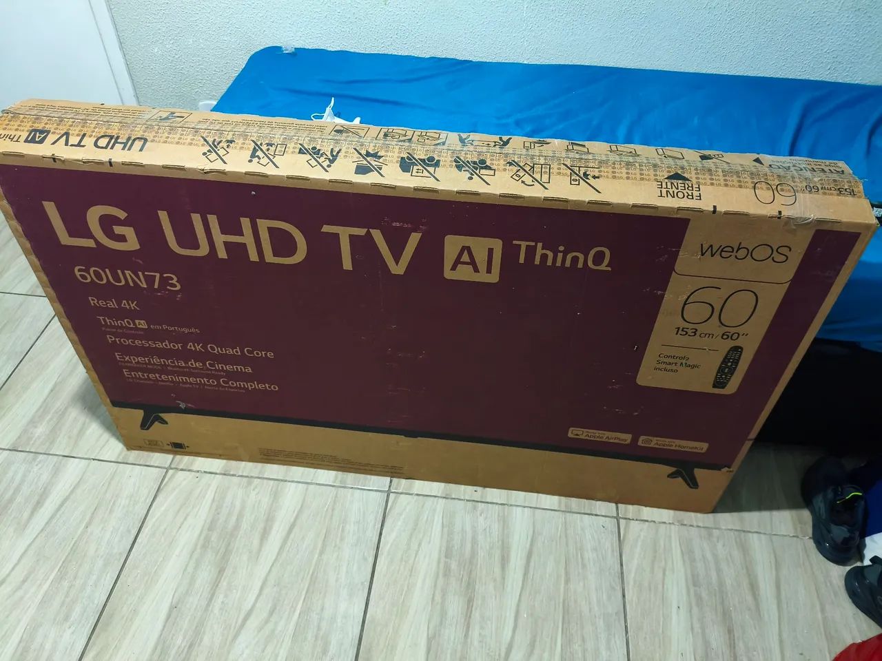 Smart TV LG 4K 60" UHD  60UN73 - Foto 4