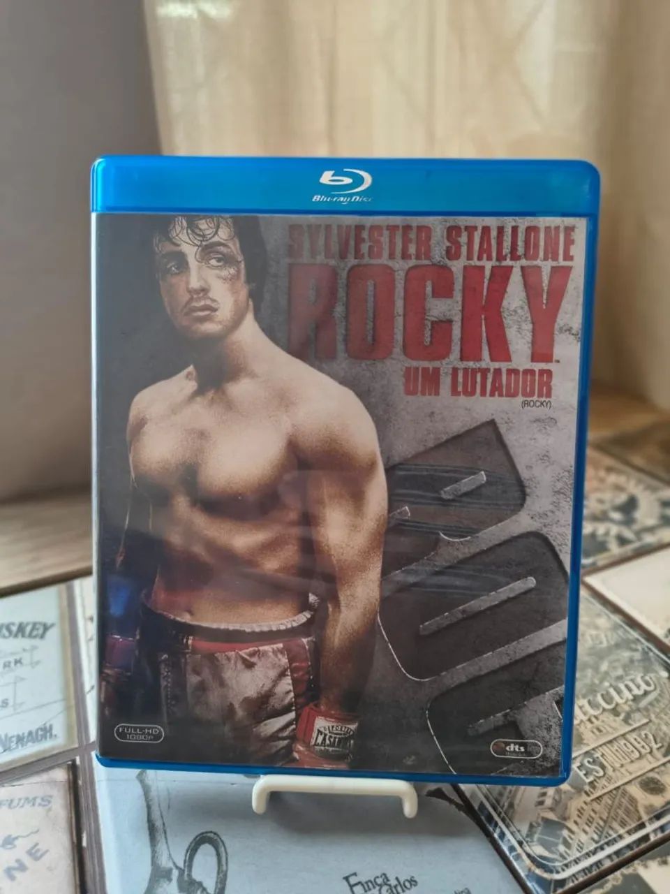 Blu-ray Rock Um Lutador - Ótimo estado
