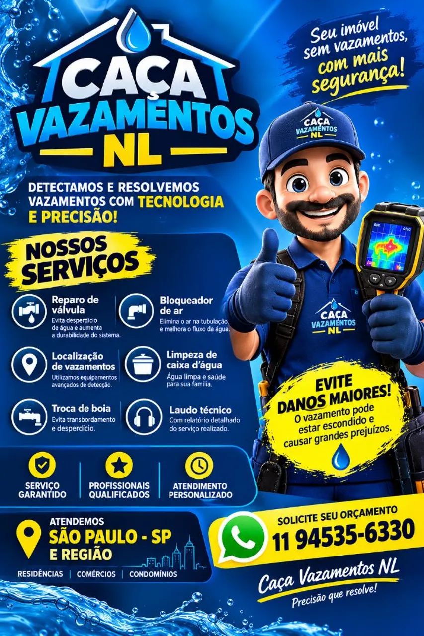 Caça vazamentos NL 
