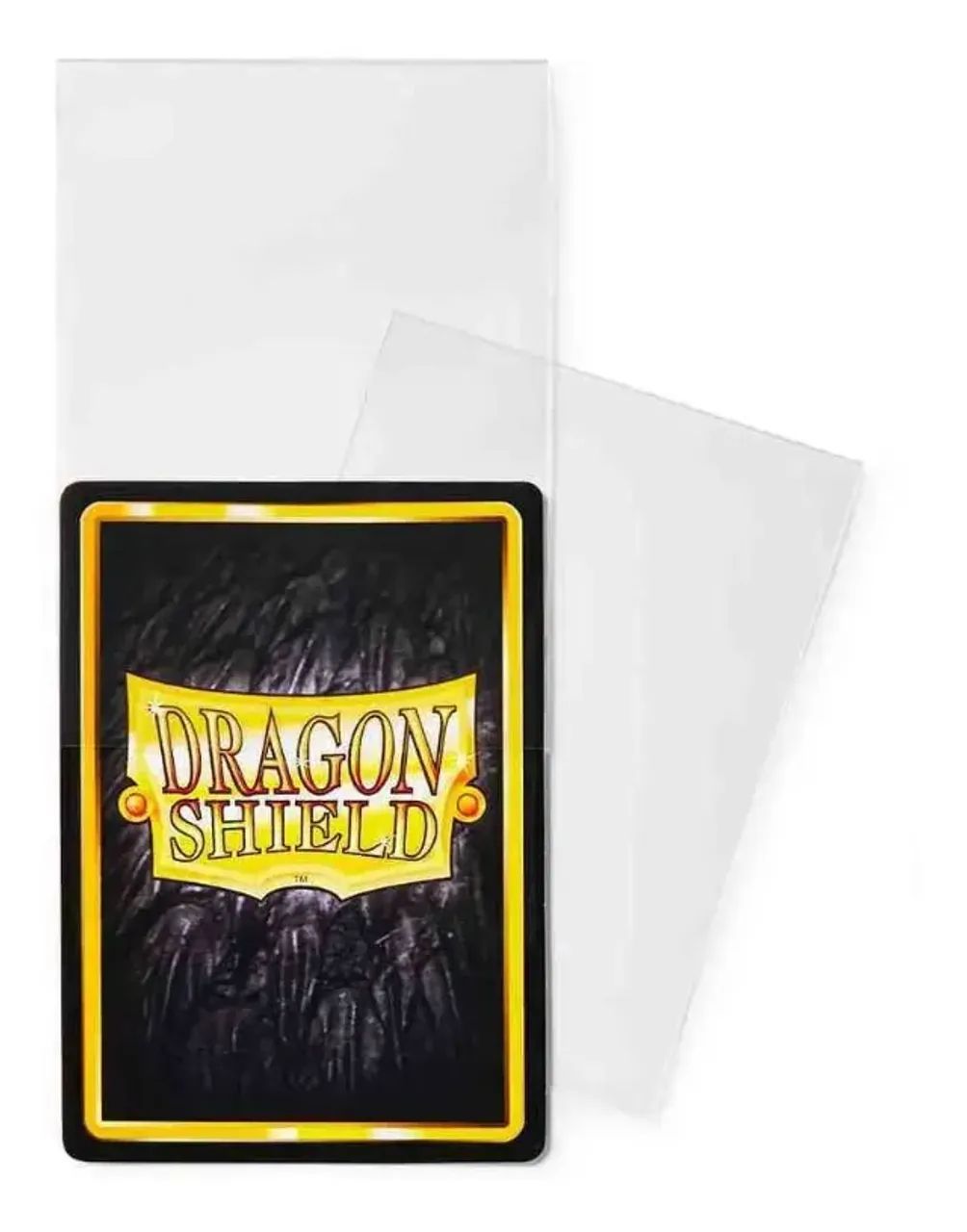 Sleeve Dragon Shield Perfect Fit Clear com 100 un - Foto 2
