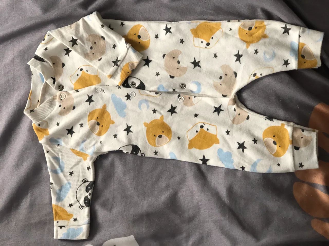 Kit roupas de bebê RN e P (neutra) - Foto 2