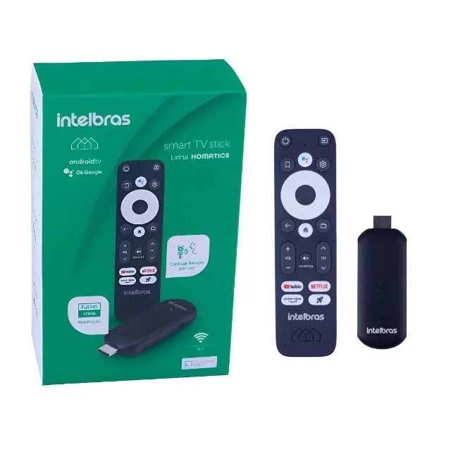 Smart TV Stick Izy Play Intelbras