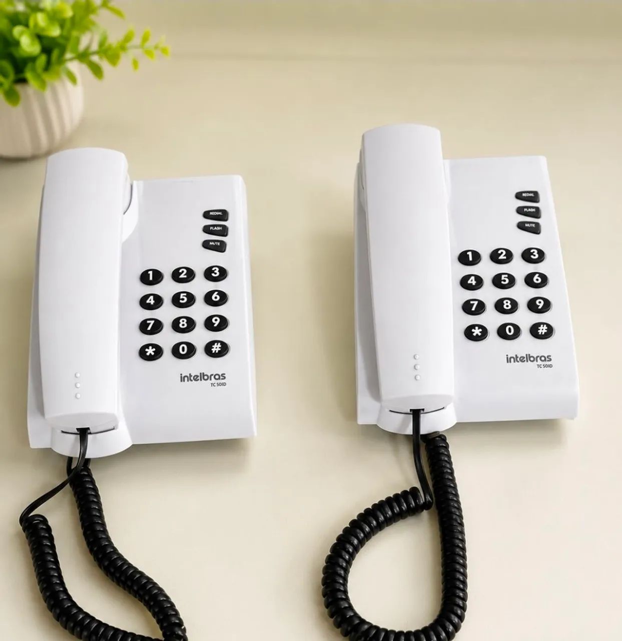 2 telefone fixo Intelbras 