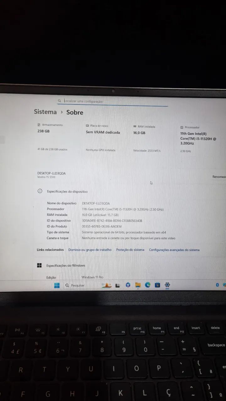 Dell VOSTRO 15 5510 - Foto 2