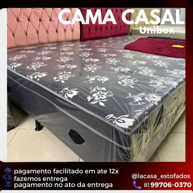 Cama box Casal