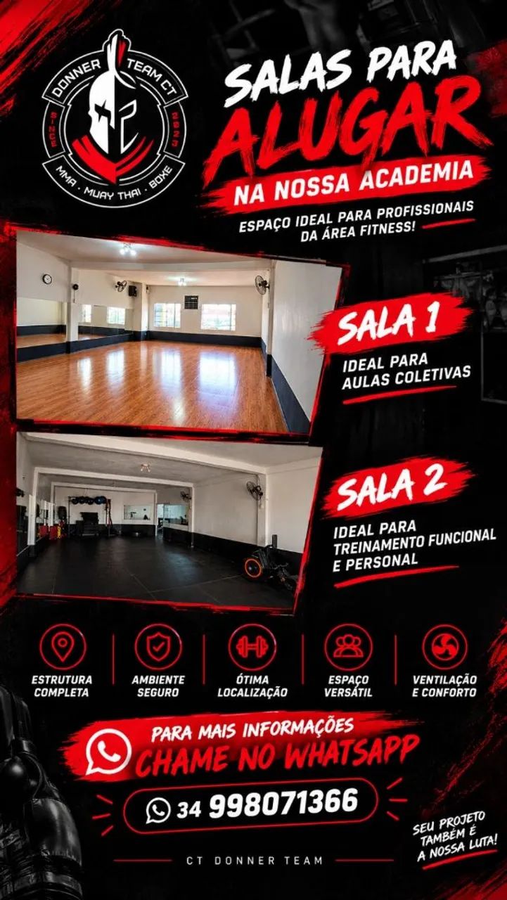 Aluguel de salas