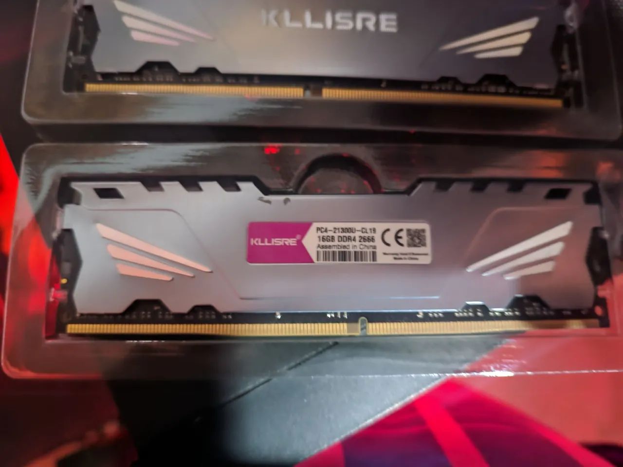 Memora RAM 32gb (2x16) 2666mhz DDR4  - Foto 4