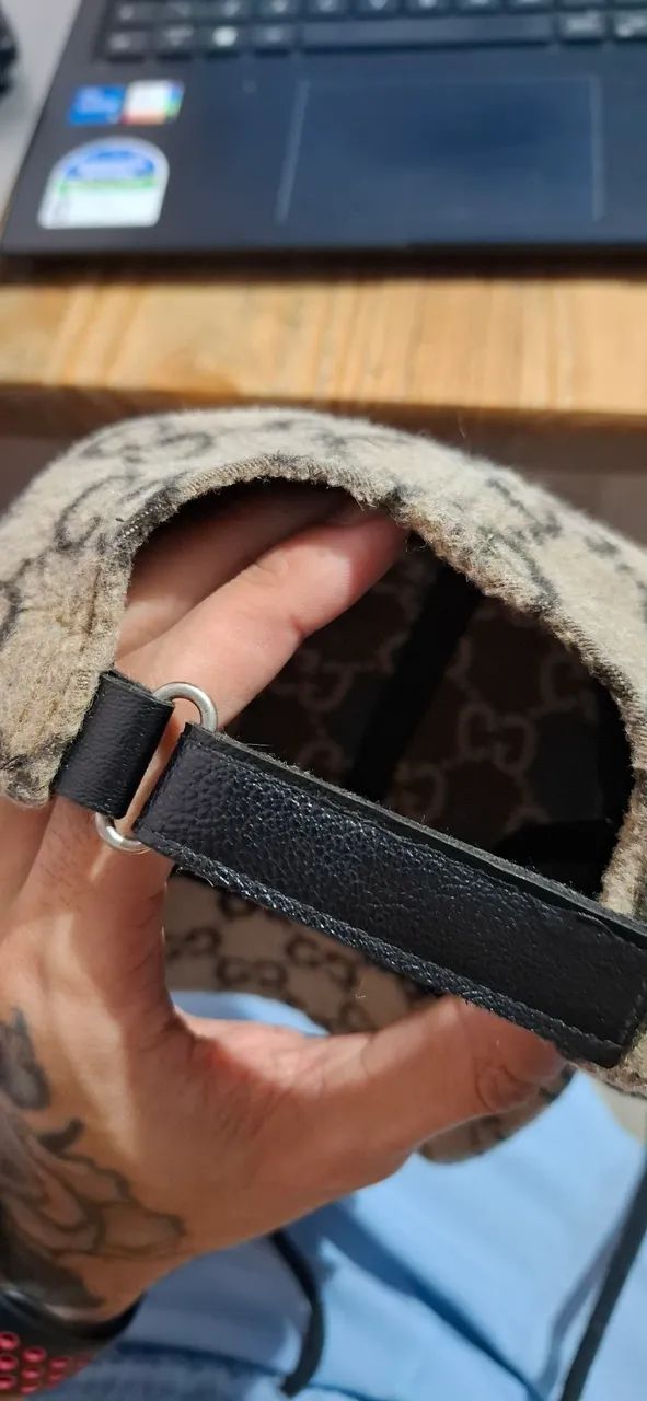 Boné gucci canvas gg - Foto 2