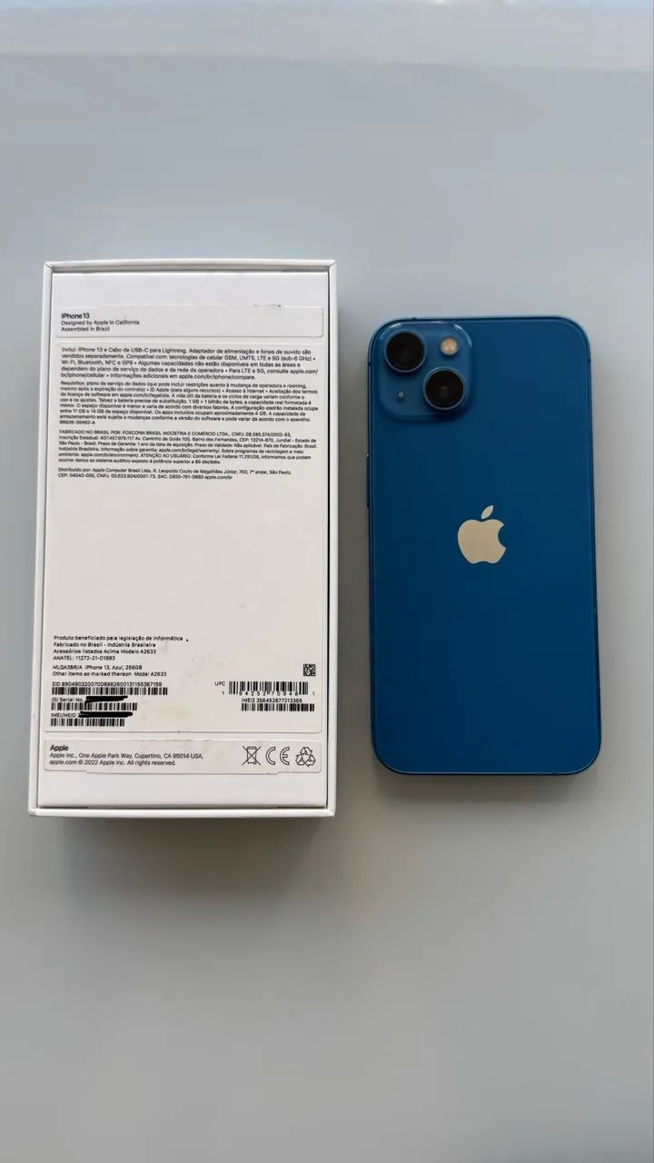 iPhone 13 256GB Azul completo - Foto 2
