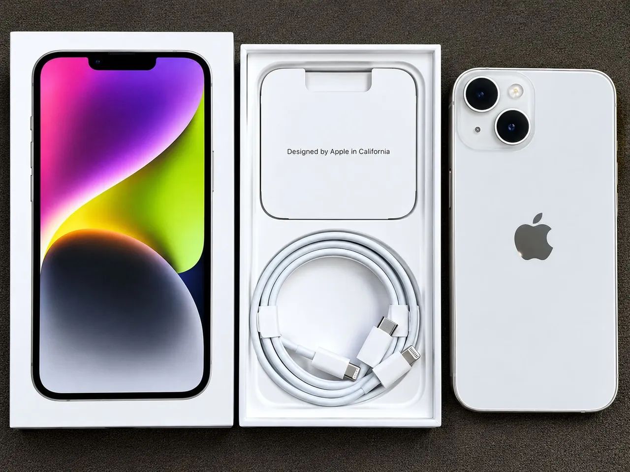iPhone 14 128GB - Star Light e Bateria 88% - Celulares e